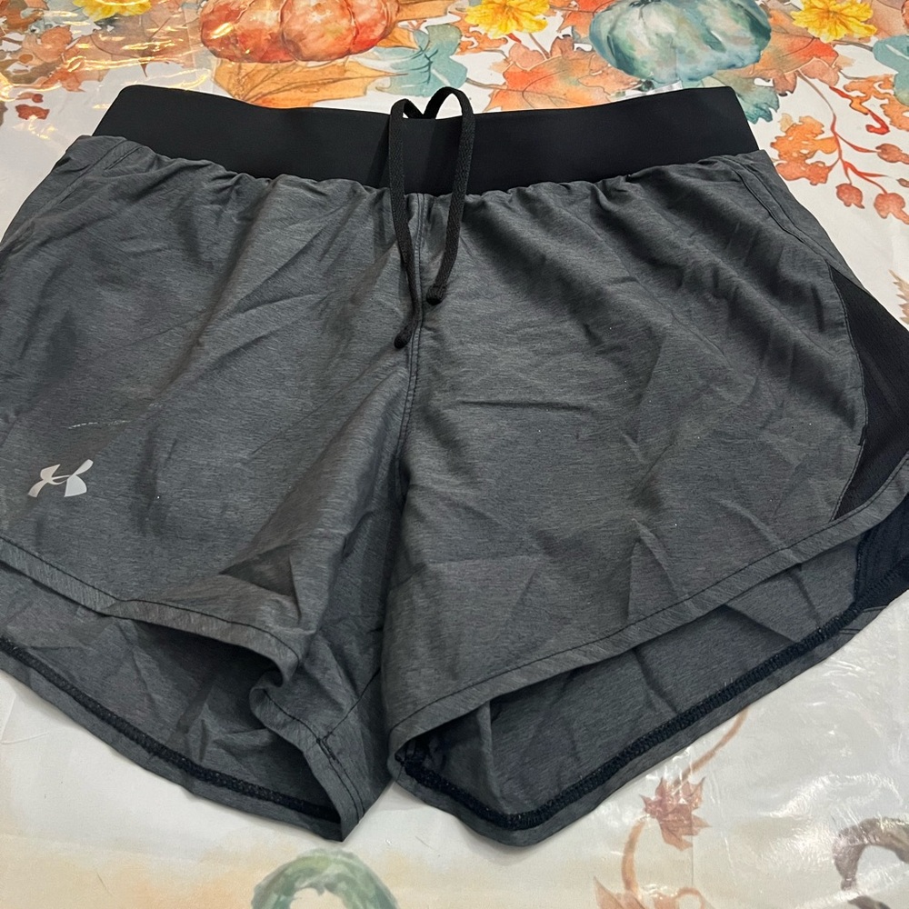 Under Armour Women's Charcoal Athletic Shorts